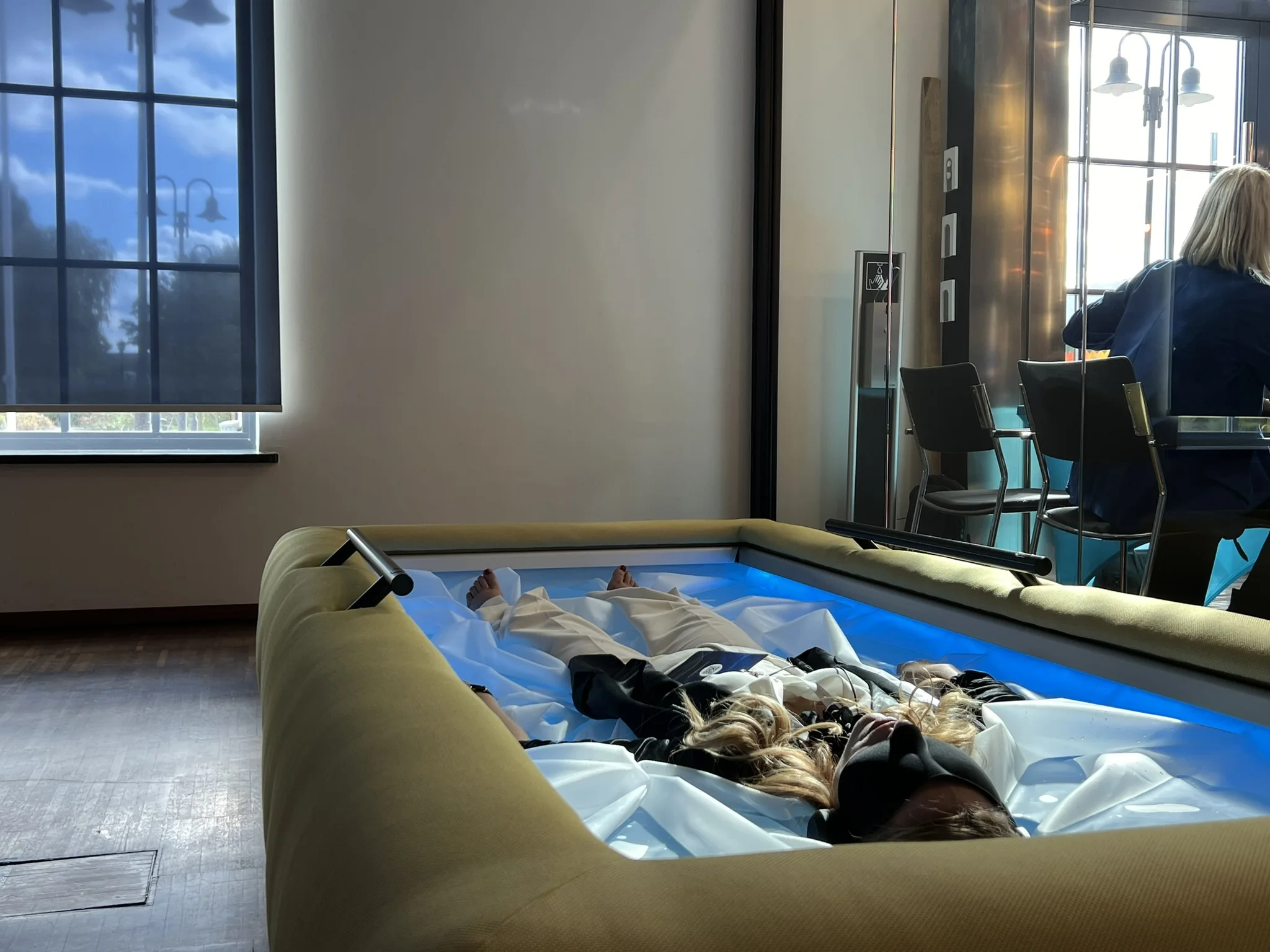 Driifloat in a corporate wellness space