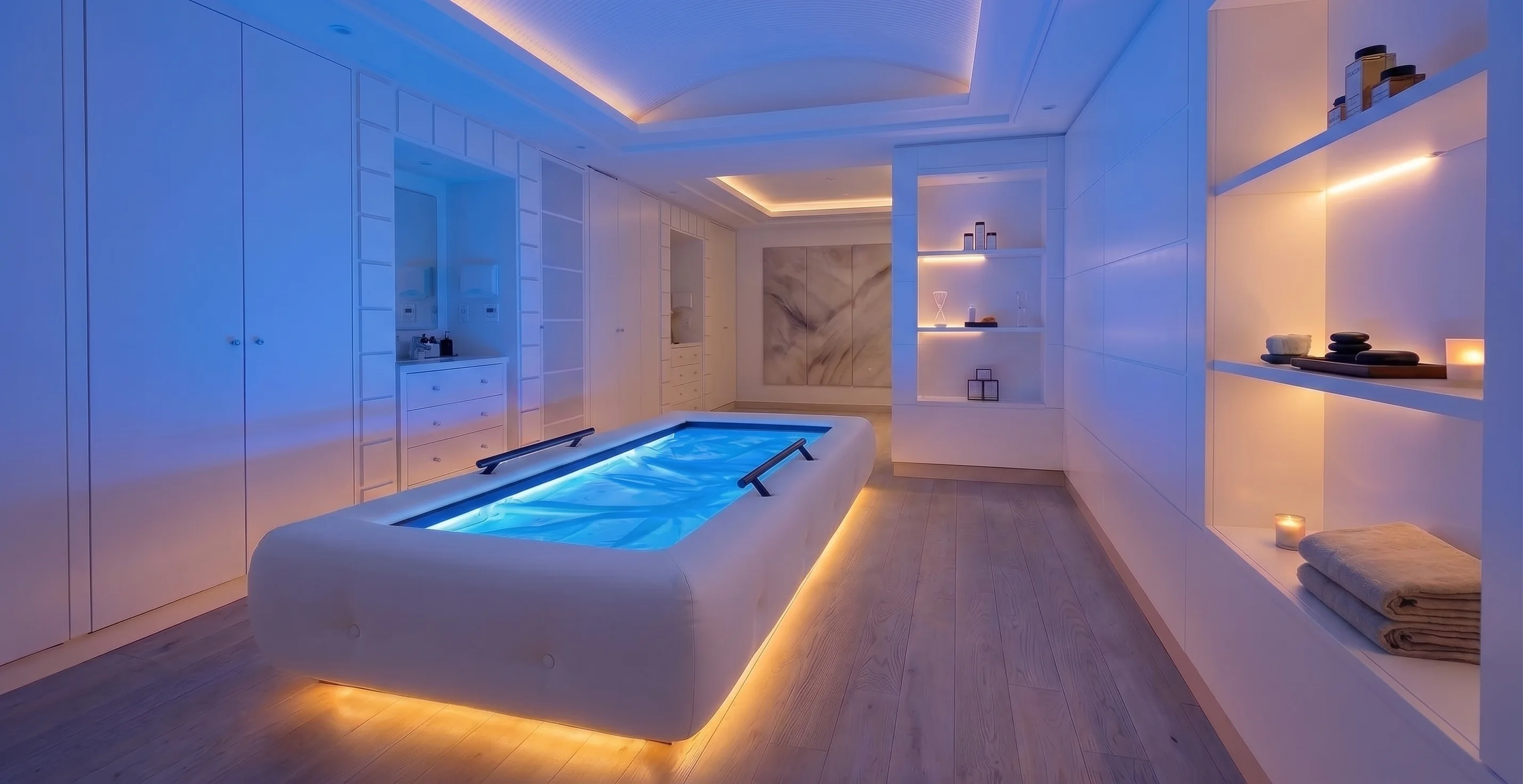 Driifloat in a longevity clinic