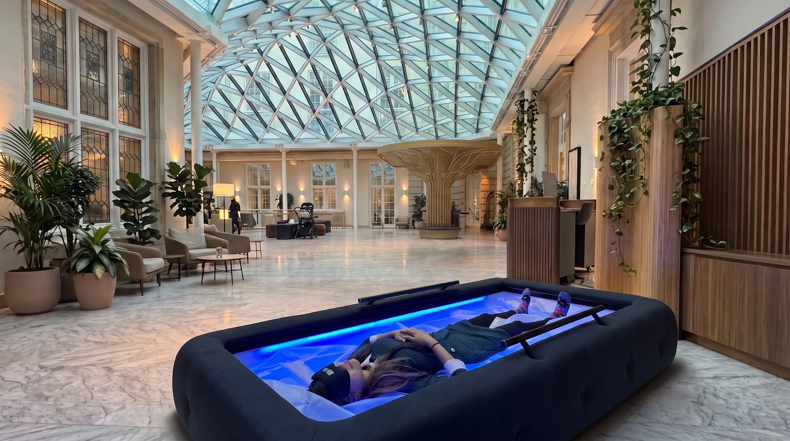 Driifloat in a performance space